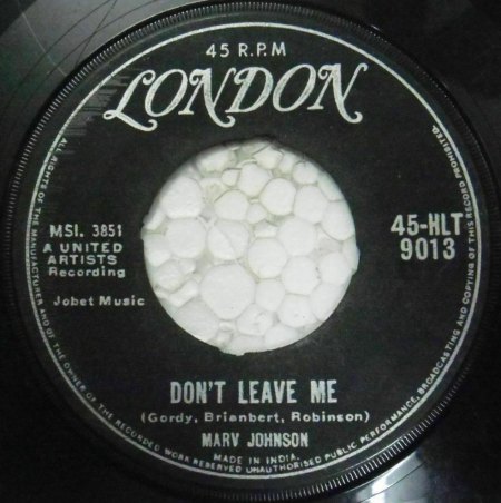 MARV JOHNSON