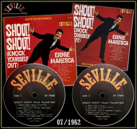 ERNIE MARESCA SEVILLE LP SV-77001-SVS-87001