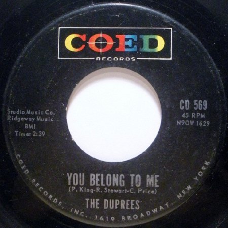 You Belong To Me