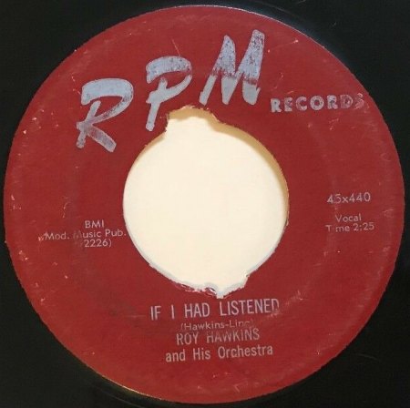 ROY HAWKINS