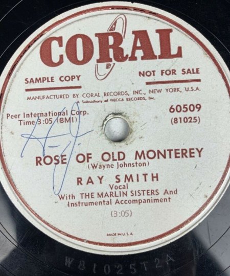 RAY SMITH der Country-Sänger