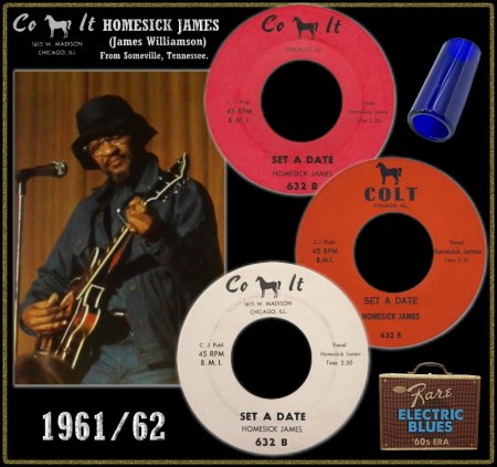 HOMESICK JAMES - SET A DATE