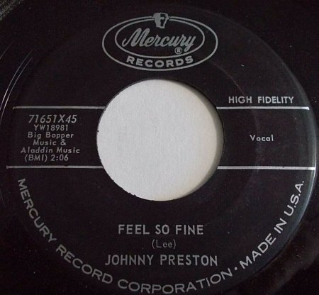 JOHNNY PRESTON