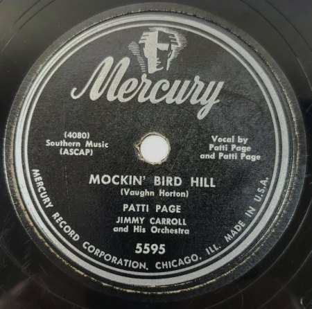 Mocking Bird Hill deutsche Version ?