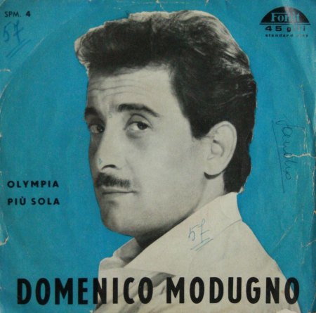 DOMENICO MODUGNO ist Musik Italiens