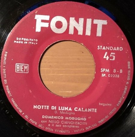 DOMENICO MODUGNO ist Musik Italiens