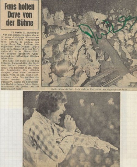 DAVE DEE, DOZY, BEAKY, MICK & TICH