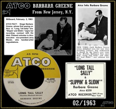 BARBARA GREENE - LONG TALL SALLY
