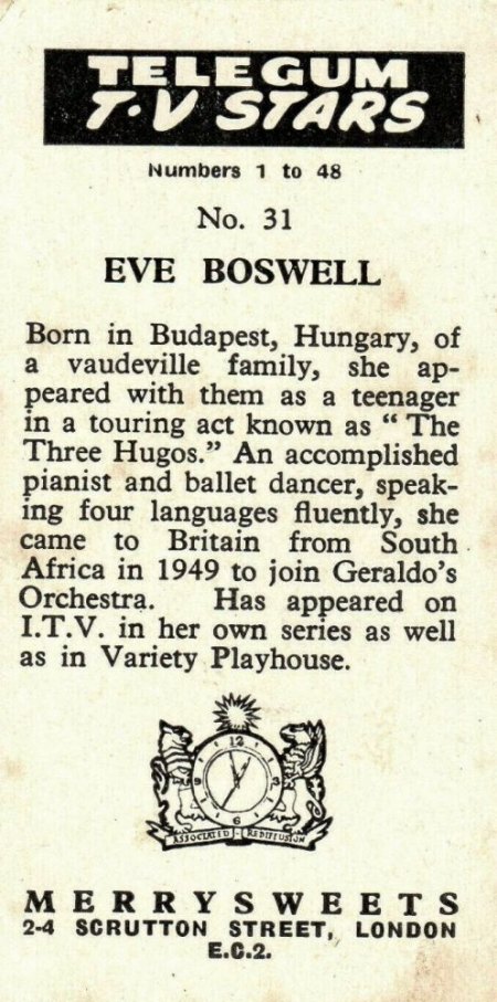 EVE BOSWELL
