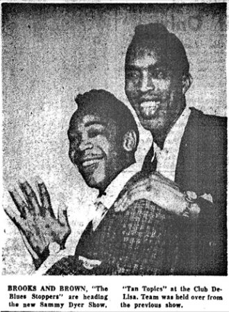 BROOKS and BROWN (The Blues Toppers)