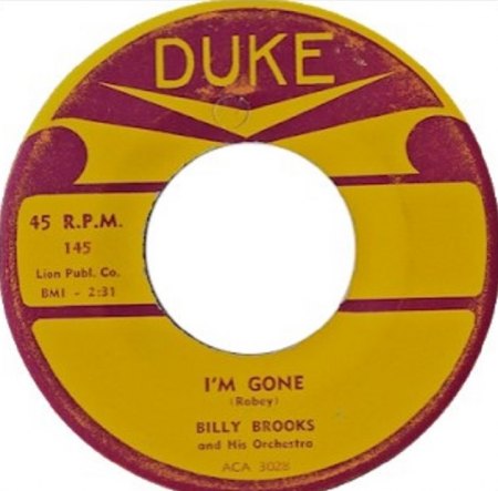 BROOKS and BROWN (The Blues Toppers)