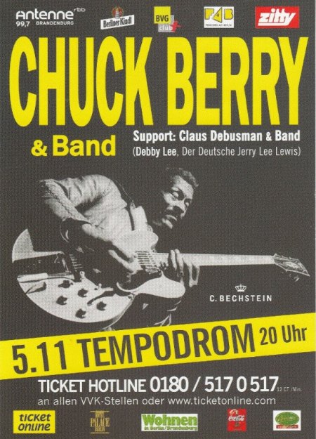 Chuck & Ingrid Berry 2005 im Tempodrom, Berlin