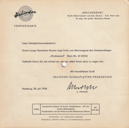 HANNELORE BASSEN