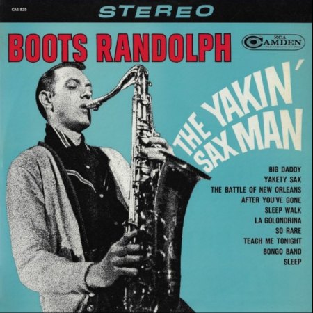 BOOTS RANDOLPH RCA CAMDEN LP CAS-825