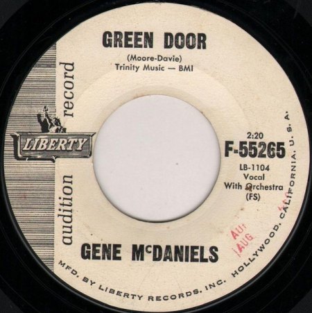 GENE McDANIELS