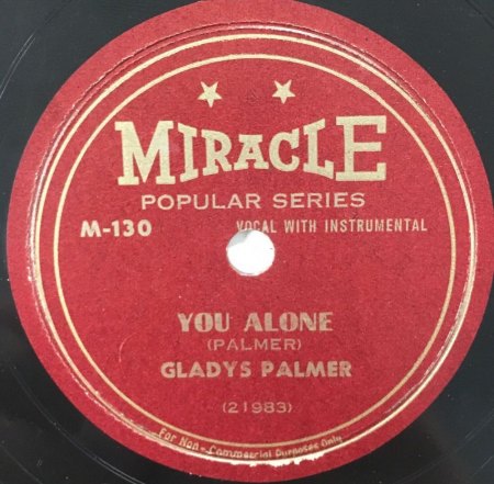 GLADYS PALMER