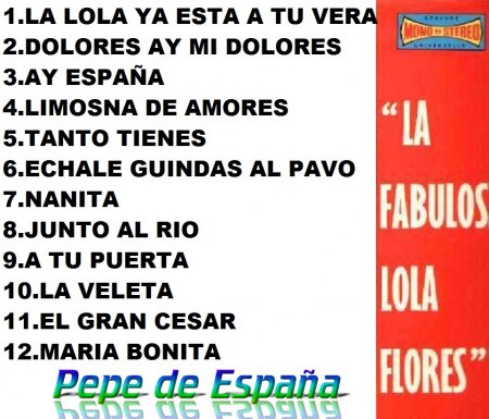 LOLA FLORES