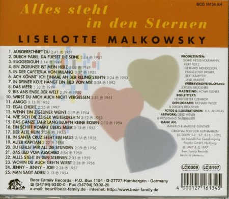 LISELOTTE MALKOWSKY