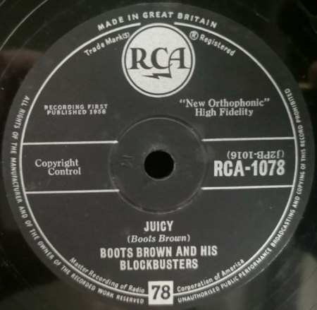 BOOTS BROWN and the Blockbusters + DAN DREW