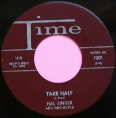 HAL SINGER - Rock around the clock 1948
