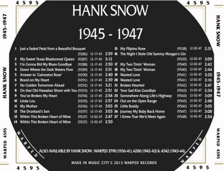 HANK SNOW