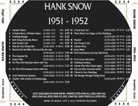 HANK SNOW