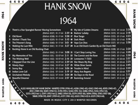 HANK SNOW