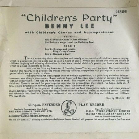 BENNY LEE (UK)