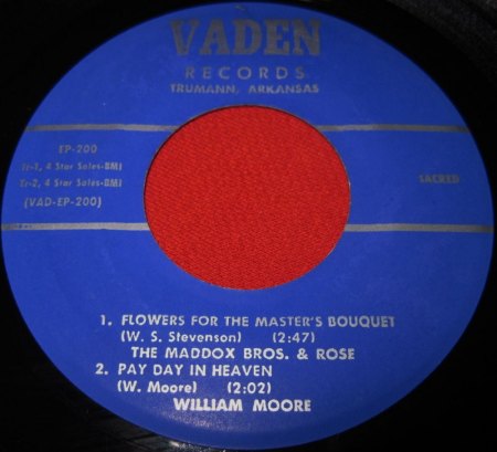 JACKIE AND ARLEN VADEN