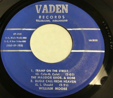 JACKIE AND ARLEN VADEN