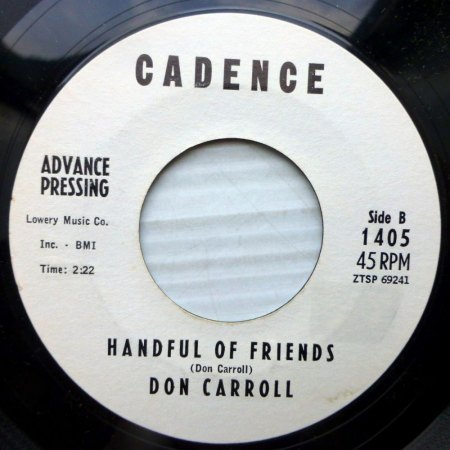 DON CARROLL - Italian Rock And Roll