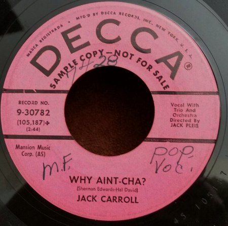 JACK CARROLL