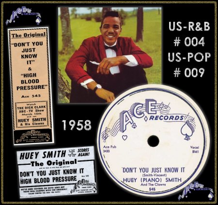 HUEY PIANO SMITH - DON'T YOU JUST KNOW IT