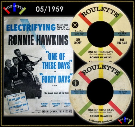 RONNIE HAWKINS - ONE OF THESE DAYS