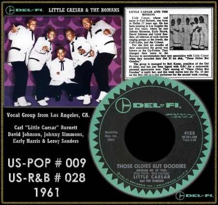 LITTLE CAESAR & THE ROMANS - THOSE OLDIES BUT GOODIES