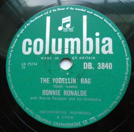 RONNIE RONALDE (UK)
