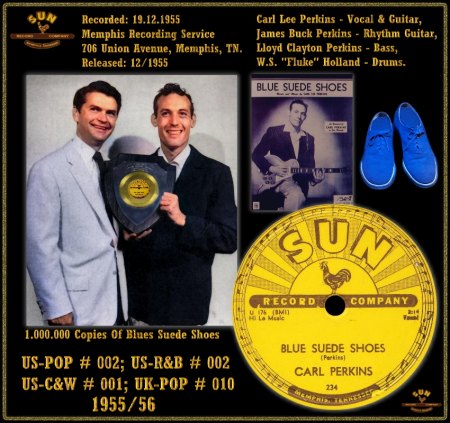 CARL PERKINS - BLUE SUEDE SHOES