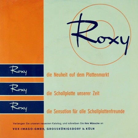 ROXY-Label - Pin Up  Bildcovers etc.