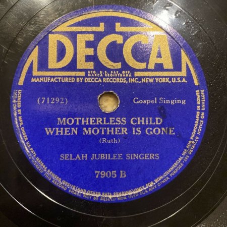 THE SELAH JUBILEE SINGERS