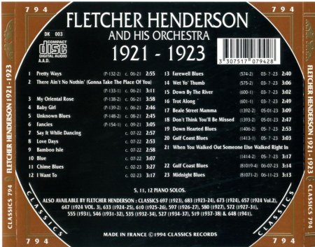 FLETCHER HENDERSON