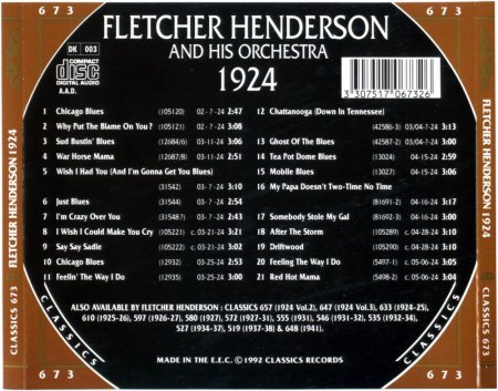 FLETCHER HENDERSON