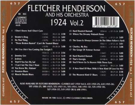 FLETCHER HENDERSON