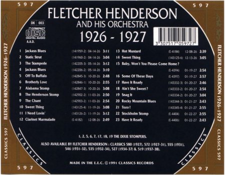 FLETCHER HENDERSON