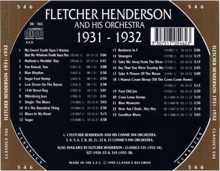 FLETCHER HENDERSON