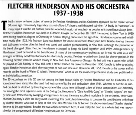 FLETCHER HENDERSON