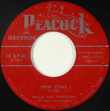 WILLIE MAE "Big Mama" THORNTON