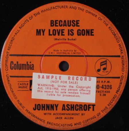 JOHNNY ASHCROFT (AUS)
