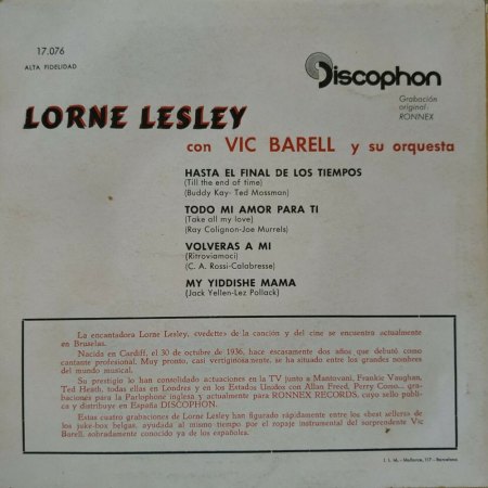 LORNE LESLEY