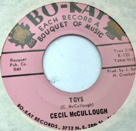 CECIL MC CULLOUGH