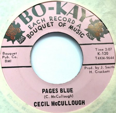 CECIL MC CULLOUGH